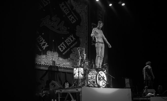 Machine Gun Kelly в Праге