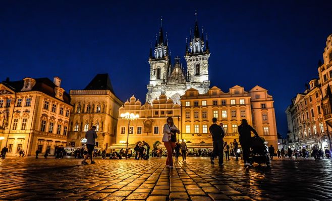 Пражане пережили самую тёплую ночь 2017 года