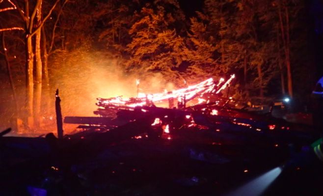 Полиция задержала двух человек по делу о сгоревшем костёле XVI века