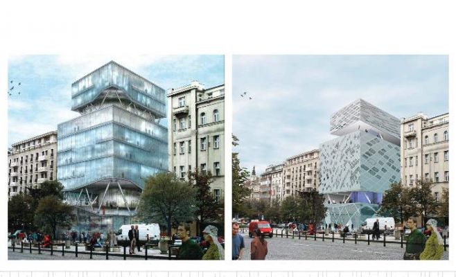 Что строят на Вацлавской площади вместо дворца XIX столетия?