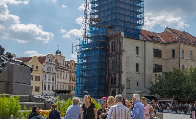 В Староместской ратуше нашли «капсулу времени»