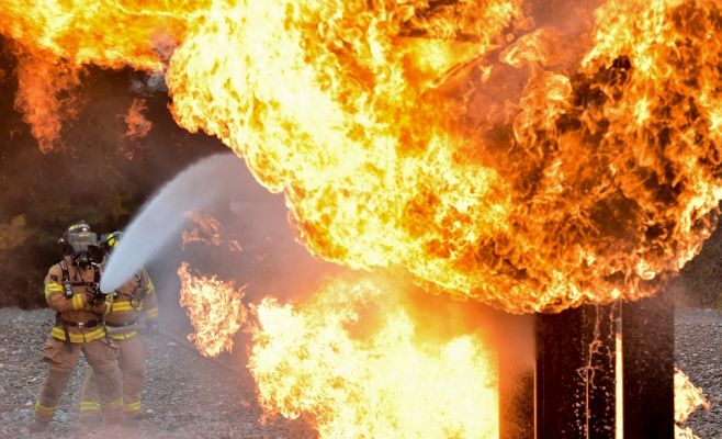 В пражском Жижкове горел отель