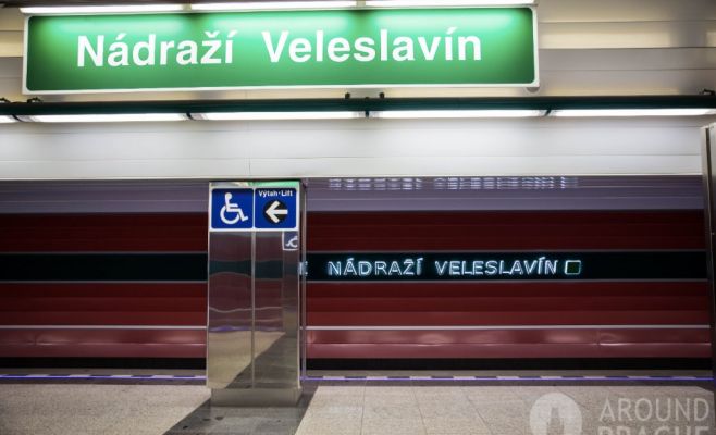 На «Надражи Велеславин» ограничат доступ из-за строительства долгожданного эскалатора