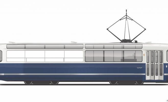 В Праге появится трамвай-купе с танцполом и прозрачной крышей