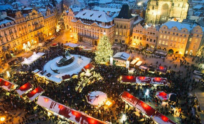 Прага признана самым красивым городом в мире для празднования Рождества