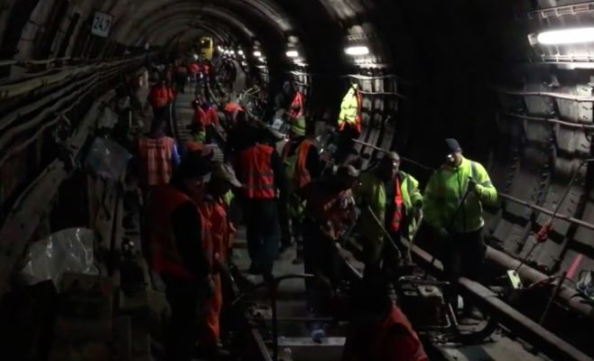 Видео: Как проходили ремонтные работы в пражском метро?