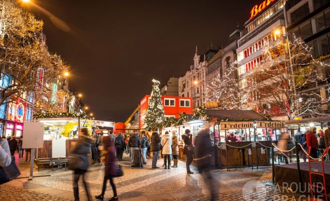 Где в Праге открылись рождественские ярмарки?