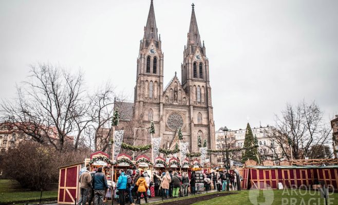 Где в Праге открылись рождественские ярмарки?