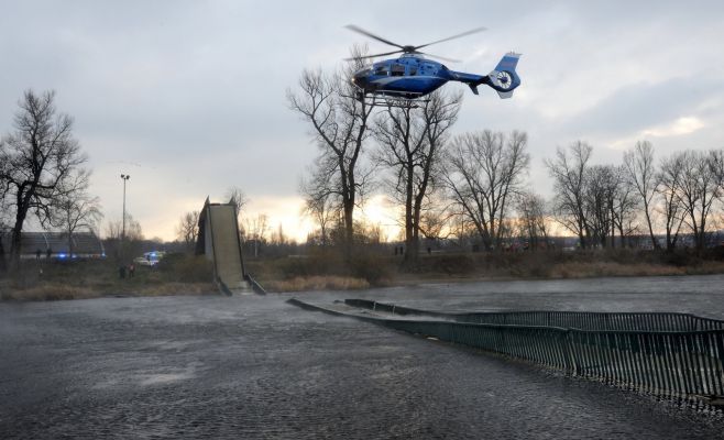 В Праге обрушился пешеходный мост