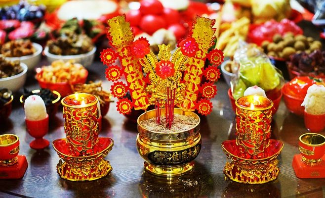 Празднование китайского Нового года