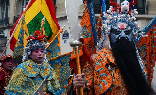 Празднование китайского Нового года