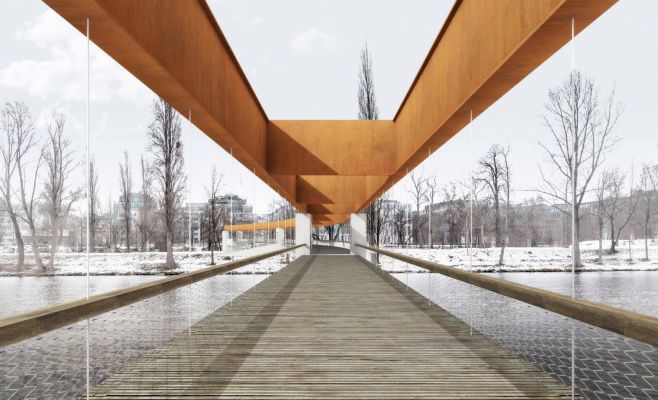 В Праге построят новый современный мост