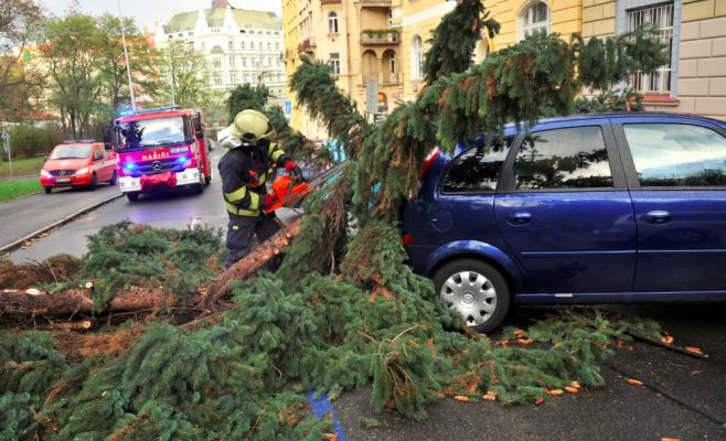 Метеорологическое предупреждение: на Чехию надвигается сильный ветер