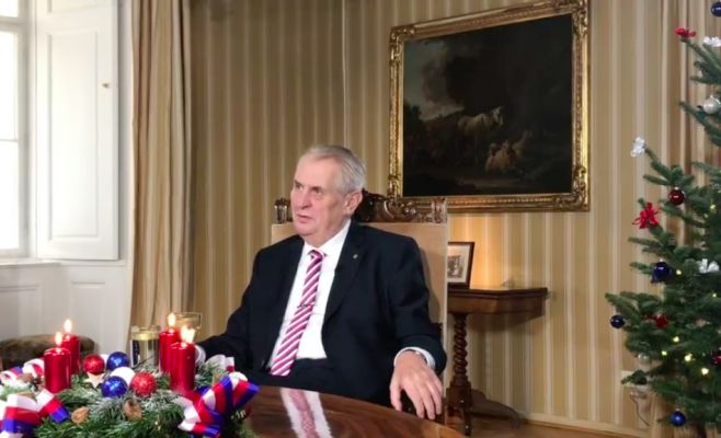 Рождественское поздравление Земана