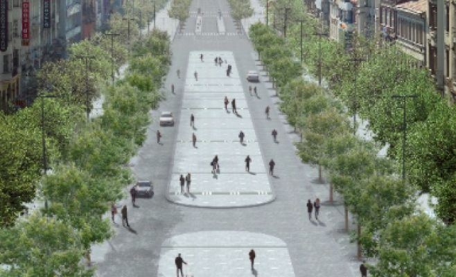 Прага начинает реконструкцию Вацлавской площади