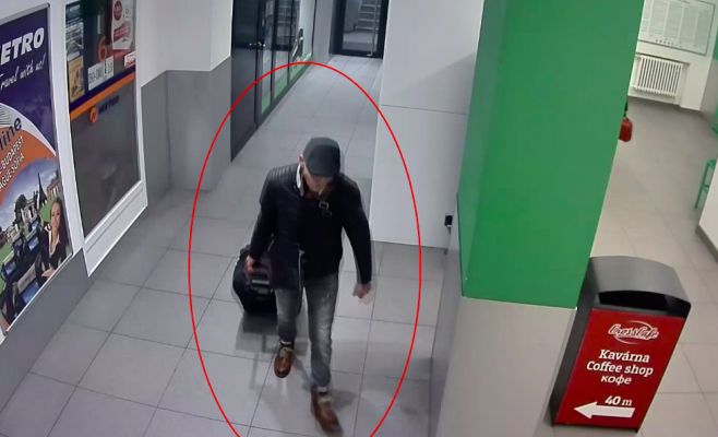Разыскивается мужчина, укравший чемодан из автобуса на пражском вокзале