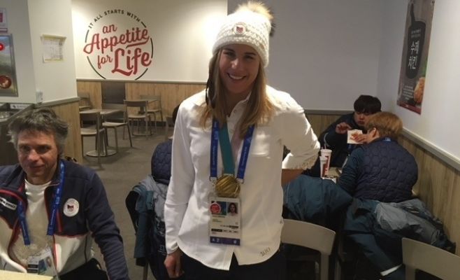 Олимпийская чемпионка из Чехии отпраздновала золотую медаль походом в KFC