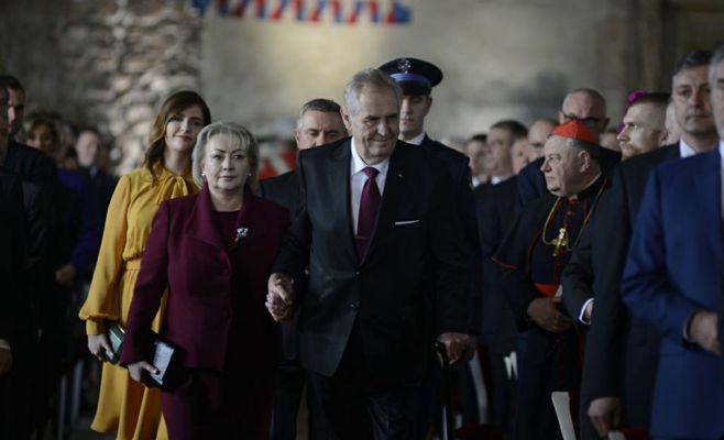 В Праге состоялась инаугурация президента 