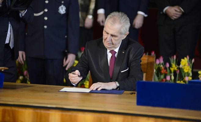 В Праге состоялась инаугурация президента 