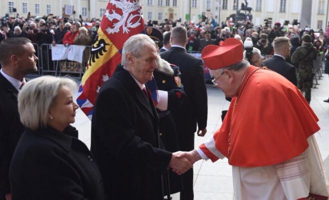 В Праге состоялась инаугурация президента 