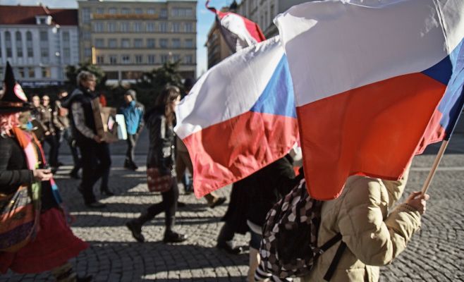 Сегодня на Вацлавской площади в Праге состоится многотысячная демонстрация