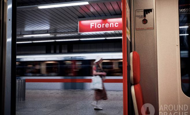«Красная» ветка пражского метро временно не работает