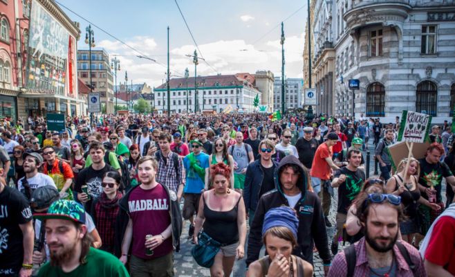 В Праге состоится марш за легализацию марихуаны