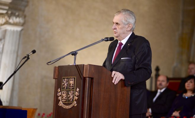 Земан: яд «Новичок» производился в Чехии