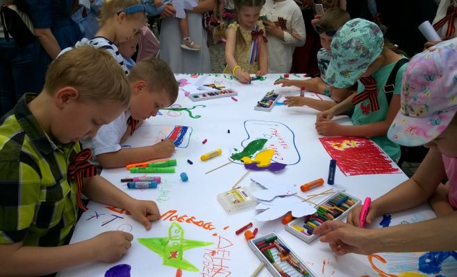 В Праге прошло шествие «Бессмертного полка»