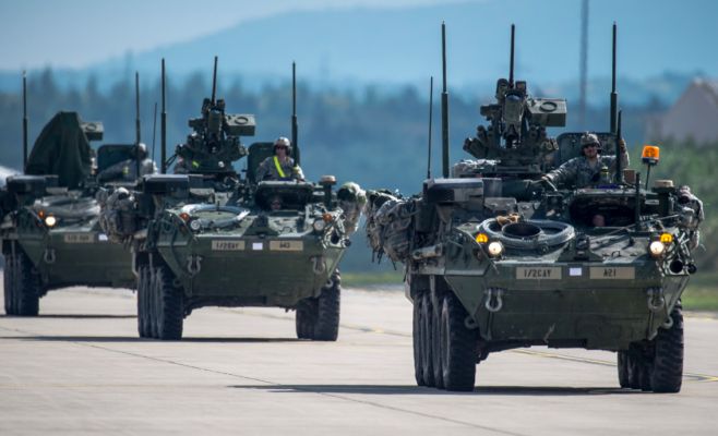 1000 солдат и 400 военных машин армии США проедут через Чехию