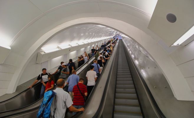 Замена эскалаторов на «Анделе» завершена