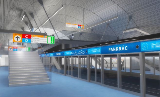 На новой ветке пражского метро будут ездить поезда без машинистов