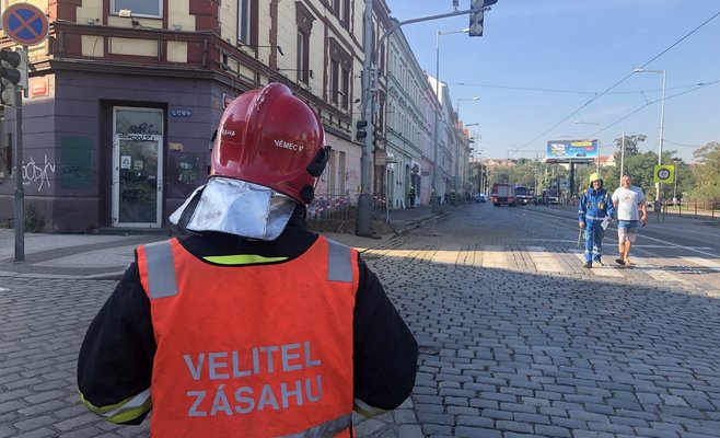 В Праге из-за утечки газа остановлено движение трамваев