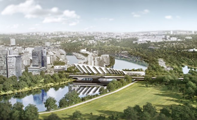 В Праге предлагают построить жилой мост вместо Либеньского