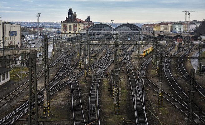 Над Главным железнодорожным вокзалом Праги планируют построить жилой комплекс
