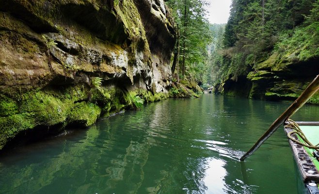 В Чешской Швейцарии ввели запрет на перемещение вне «туристических троп»