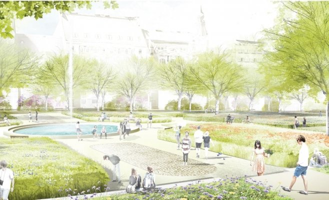 Пражские власти одобрили проект обновления Карловой площади