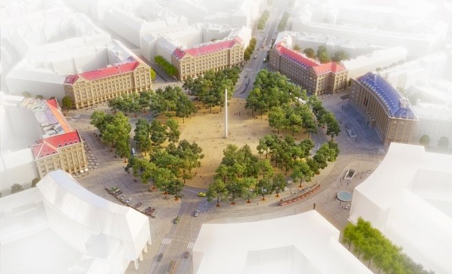 В конкурсе на реконструкцию Площади Победы определен победитель