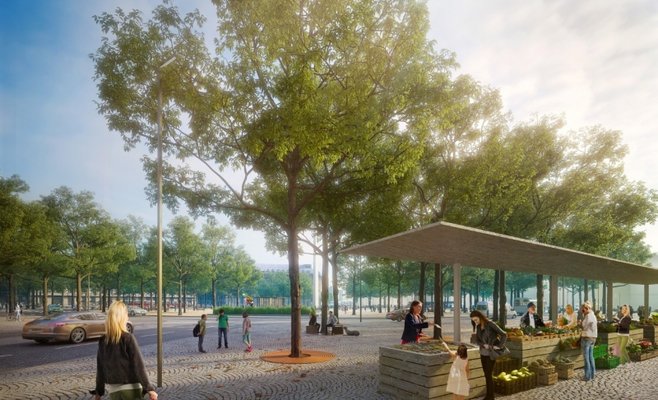 В конкурсе на реконструкцию Площади Победы определен победитель