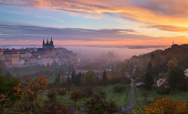 В туристических предпочтениях Прага популярнее Майами и Лас-Вегаса