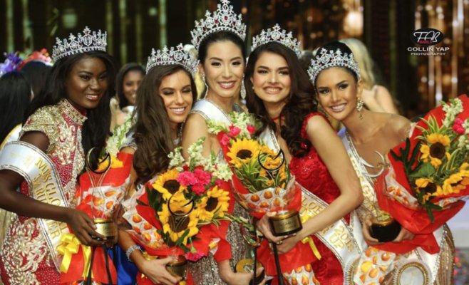 Девушка из Чехии заняла третье место в конкурсе красоты Miss Global 2018