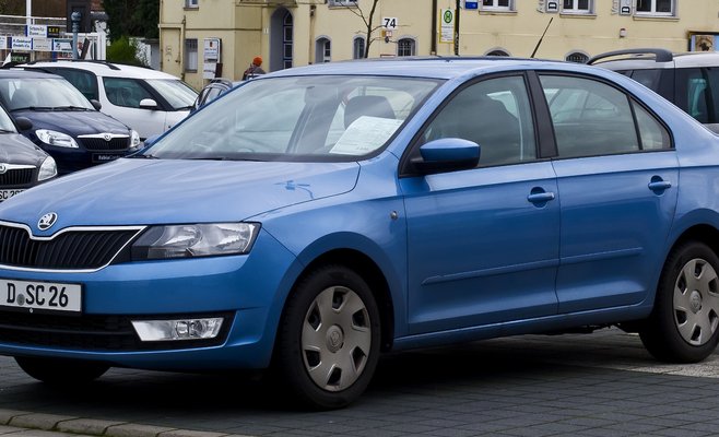 Skoda Rapid заняла третье место по продажам в России