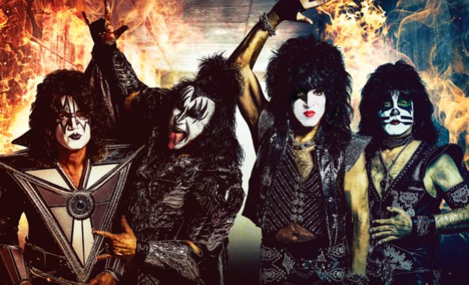 Концерт KISS и ZZ TOP