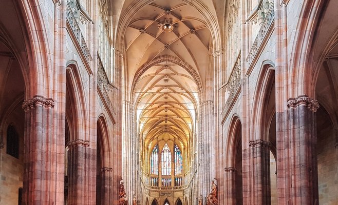 Заявление Пражского Града: Собор Святого Вита надежно защищен от огня