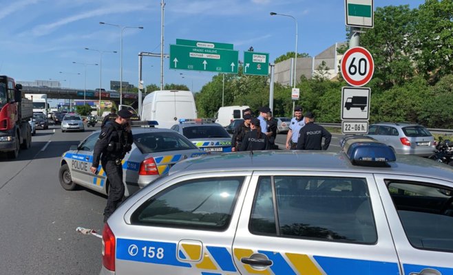 В Праге произошла погоня со стрельбой