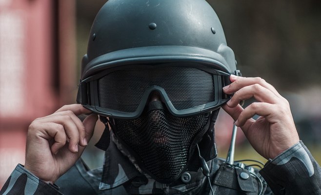 Ночные антитеррористические учения в Праге