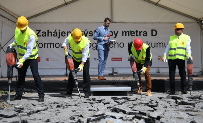 В Праге начнется строительство новой ветки метро