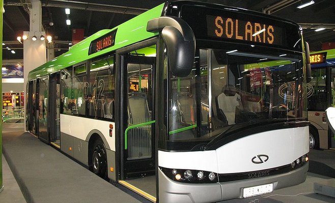 Транспортная компания начала испытания нового гибридного автобуса «SolarisUrbino 12 Hybrid»