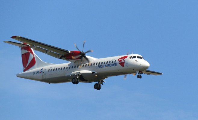 В Праге совершил аварийную посадку самолет компании Czech Airlines