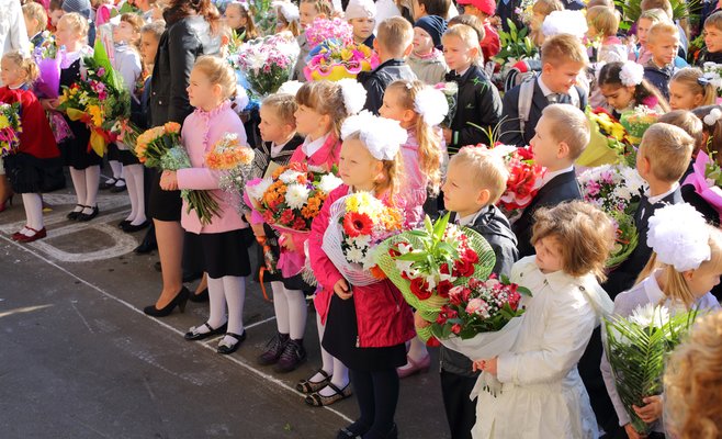 Количество первоклашек уменьшилось на 3 тысячи по сравнению с прошлым годом